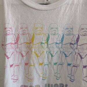 Men's L Star Wars Rainbow Stormtrooper Shirt Good Condition Perfect for Pride!